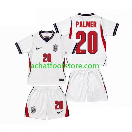 Maillot Angleterre Cole Palmer 20 Domicile Tenue pour Enfant Coupe du Monde 2026 Manche Courte