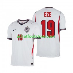 Maillot Angleterre Eberechi Eze 19 Domicile Tenue pour Homme Coupe du Monde 2026 Manche Courte