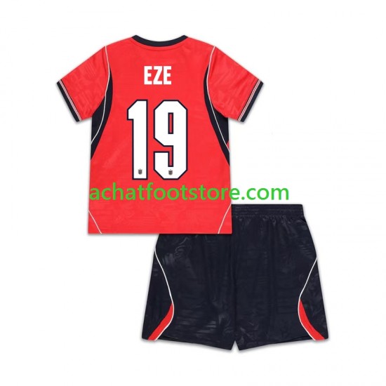 Maillot Angleterre Eberechi Eze 19 Extérieur Tenue pour Enfant Coupe du Monde 2026 Manche Courte