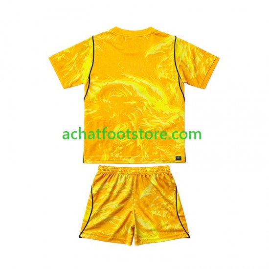 Maillot Angleterre Gardien 4ème Tenue pour Enfant Coupe du Monde 2026 Manche Courte