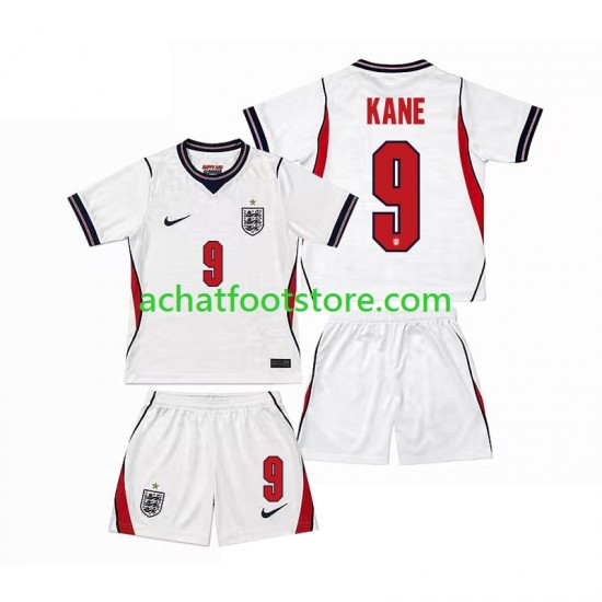 Maillot Angleterre Harry Kane 9 Domicile Tenue pour Enfant Coupe du Monde 2026 Manche Courte