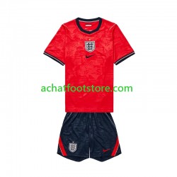 Maillot Angleterre Extérieur Tenue pour Enfant Coupe du Monde 2026 Manche Courte