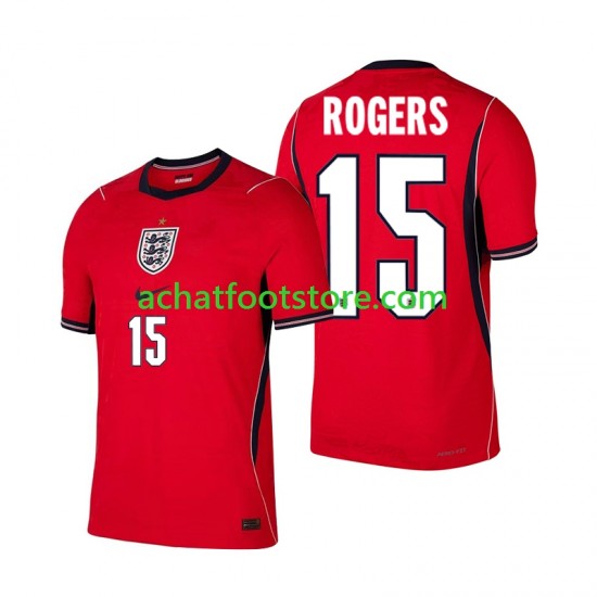 Maillot Angleterre Morgan Rogers 15 Extérieur Tenue pour Homme Coupe du Monde 2026 Manche Courte