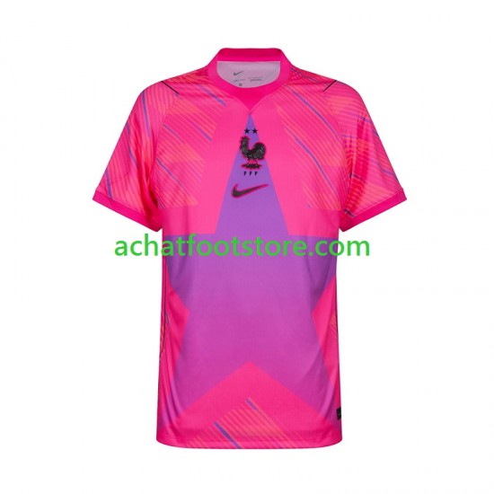 Maillot France Gardien Extérieur Tenue pour Homme Coupe du Monde 2026 Manche Courte