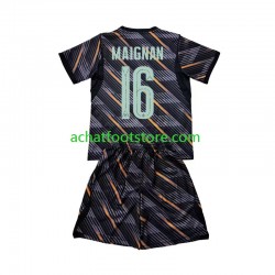 Maillot France Mike Maignan 16 Gardien Domicile Tenue pour Enfant Coupe du Monde 2026 Manche Courte