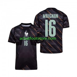 Maillot France Mike Maignan 16 Gardien Domicile Tenue pour Homme Coupe du Monde 2026 Manche Courte