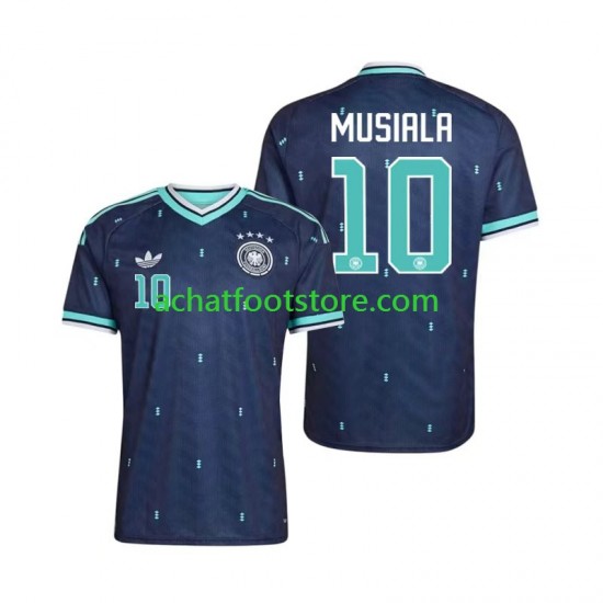 Maillot Allemagne Jamal Musiala 10 Extérieur Tenue pour Homme Coupe du Monde 2026 Manche Courte