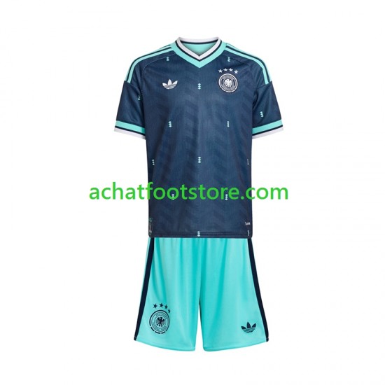 Maillot Allemagne Extérieur Tenue pour Enfant Coupe du Monde 2026 Manche Courte
