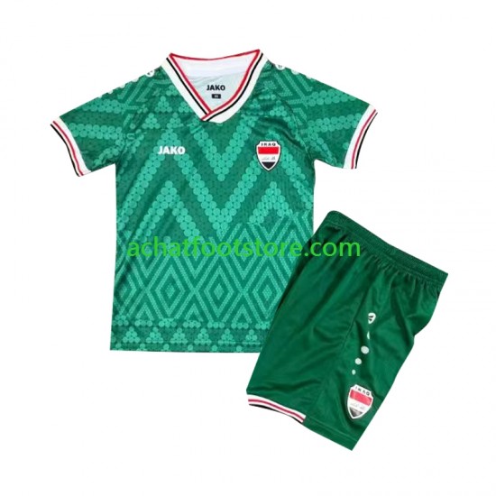 Maillot Irak Domicile Tenue pour Enfant Coupe du Monde 2026 Manche Courte