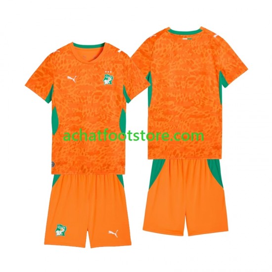 Maillot Côte d'Ivoire Domicile Tenue pour Homme pour Enfant Coupe du Monde 2026 Manche Courte
