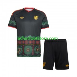 Maillot Jamaïque Extérieur Tenue pour Enfant Coupe du Monde 2026 Manche Courte