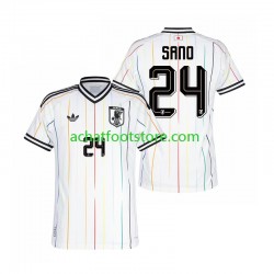 Maillot Japon Kaishu Sano 24 Extérieur Tenue pour Homme Coupe du Monde 2026 Manche Courte