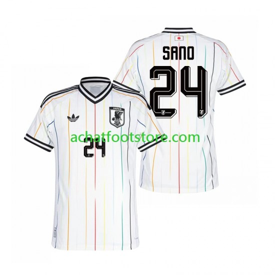 Maillot Japon Kaishu Sano 24 Extérieur Tenue pour Homme Coupe du Monde 2026 Manche Courte