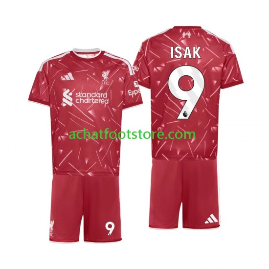 Maillot Liverpool Alexander Isak 9 Domicile Tenue pour Enfant 2026-2027 Manche Courte