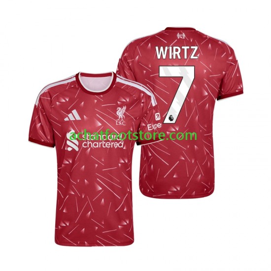 Maillot Liverpool Florian Wirtz 7 Domicile Tenue pour Homme 2026-2027 Manche Courte