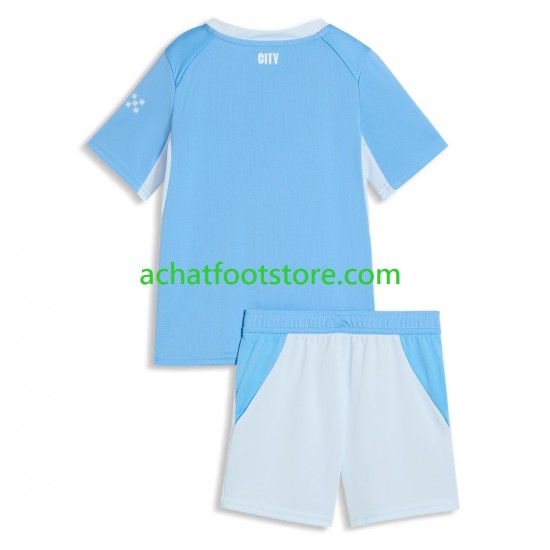 Maillot Manchester City Domicile Tenue pour Enfant 2026-2027 Manche Courte