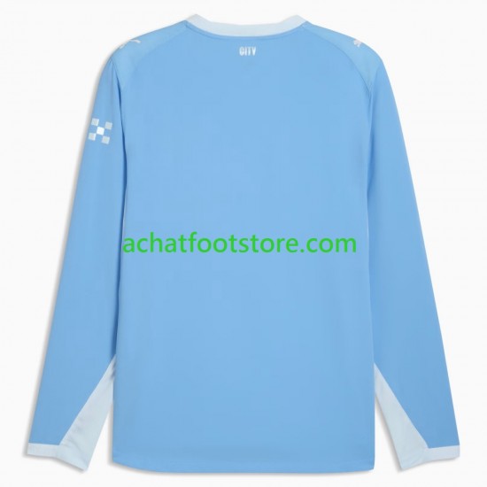 Maillot Manchester City Domicile Tenue pour Homme 2026-2027 Manche Longue