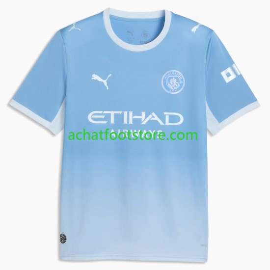 Maillot Manchester City Domicile Tenue pour Homme 2026-2027 Manche Courte