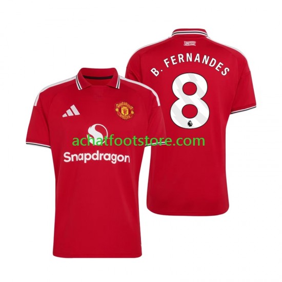 Maillot Manchester United Bruno Fernandes 8 Domicile Tenue pour Homme 2026-2027 Manche Courte