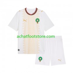 Maillot Maroc Extérieur Tenue pour Enfant 2026 Manche Courte