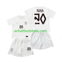 Maillot Norvège Antonio NUSA 20 3ème Tenue pour Enfant Coupe du Monde 2026 Manche Courte
