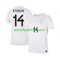 Maillot Norvège Julian Ryerson 14 3ème Tenue pour Homme Coupe du Monde 2026 Manche Courte