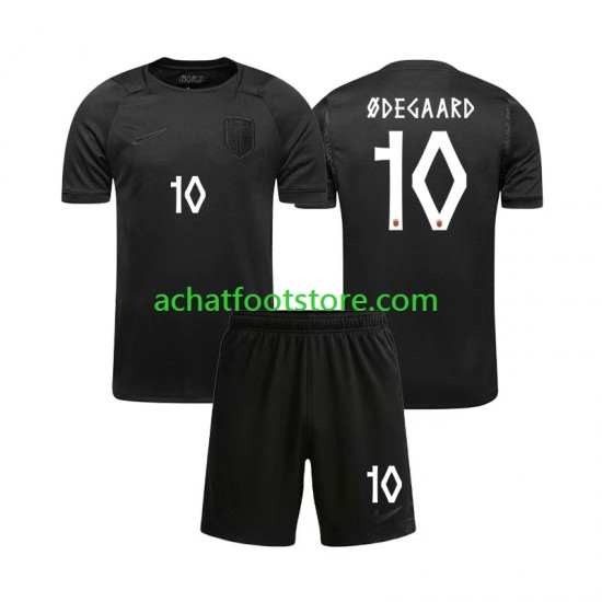 Maillot Norvège Martin Odegaard 10 Extérieur Tenue pour Enfant Coupe du Monde 2026 Manche Courte