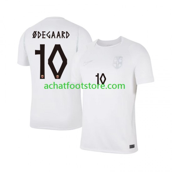 Maillot Norvège Martin Odegaard 10 3ème Tenue pour Homme Coupe du Monde 2026 Manche Courte