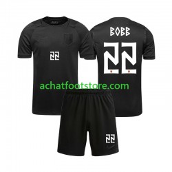 Maillot Norvège Oscar Bobb 22 Extérieur Tenue pour Enfant Coupe du Monde 2026 Manche Courte