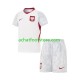 Maillot Pologne Domicile Tenue pour Enfant Coupe du Monde 2026 Manche Courte