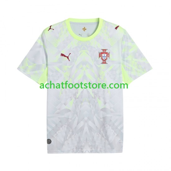 Maillot Portugal Gardien Extérieur Tenue pour Homme Coupe du Monde 2026 Manche Courte