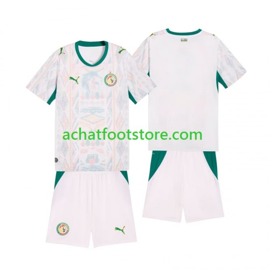 Maillot Sénégal Domicile Tenue pour Enfant 2026 2027 Manche Courte