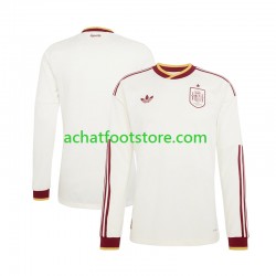 Maillot Espagne Extérieur Tenue pour Homme Coupe du Monde 2026 Manche Longue