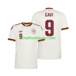 Maillot Espagne Gavi 9 Extérieur Tenue pour Homme Coupe du Monde 2026 Manche Courte