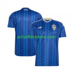 Maillot Suède Extérieur Tenue pour Homme Coupe du Monde 2026 Manche Courte Maillot Suède Extérieur Tenue pour Homme Coupe du Monde 2026 Manche Courte
