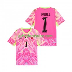 Maillot Suisse Gregor Kobel 1 Gardien Extérieur Tenue pour Homme Coupe du Monde 2026 Manche Courte
