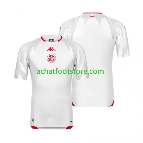 Maillot Tunisie Domicile Tenue pour Homme Coupe du Monde 2026 Manche Courte
