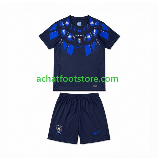Maillot Uruguay Extérieur Tenue pour Enfant Coupe du Monde 2026 Manche Courte