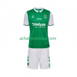 Maillot AS Saint-Etienne Domicile Tenue pour Enfant 2025-2026 Manche Courte