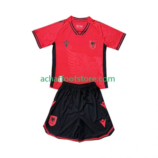 Maillot Albanie Domicile Tenue pour Enfant 2026 Manche Courte