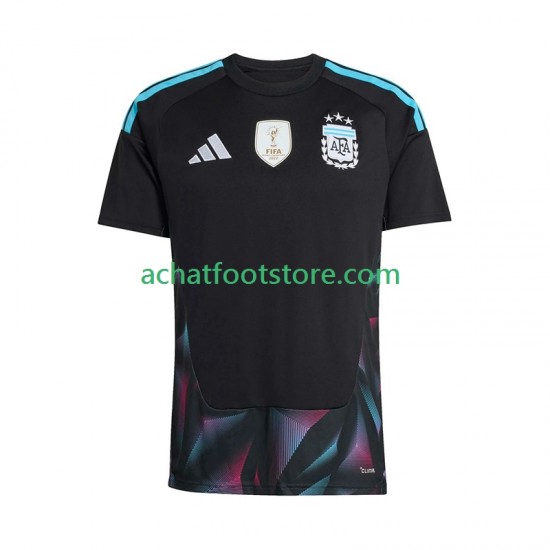Maillot Argentine Gardien Domicile Tenue pour Homme Coupe du Monde 2026 Manche Courte