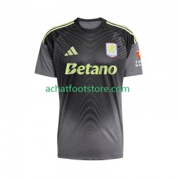 Maillot Aston Villa Gardien Domicile Tenue pour Homme 2025-2026 Manche Courte