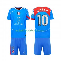 Maillot Atlético Madrid Alex Baena 10 3ème Tenue pour Enfant 2025-2026 Manche Courte
