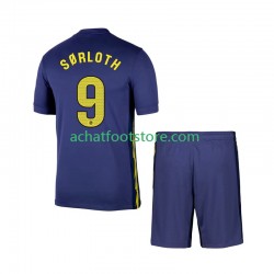 Maillot Atlético Madrid Alexander Sorloth 9 Extérieur Tenue pour Enfant 2025-2026 Manche Courte