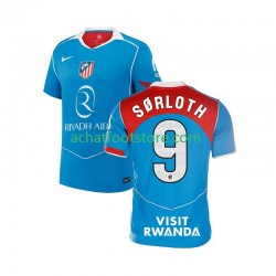 Maillot Atlético Madrid Alexander Sorloth 9 3ème Tenue pour Homme 2025-2026 Manche Courte