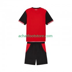 Maillot Autriche Domicile Tenue pour Enfant Coupe du Monde 2026 Manche Courte