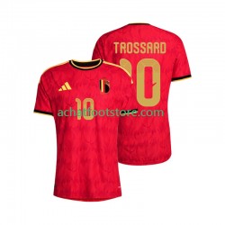 Maillot Belgique Leandro Trossard 10 Domicile Tenue pour Homme Coupe du Monde 2026 Manche Courte