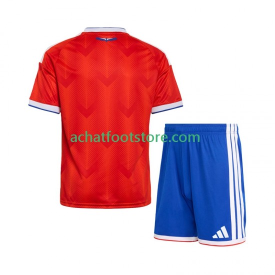 Maillot Chili Domicile Tenue pour Enfant 2026 Manche Courte