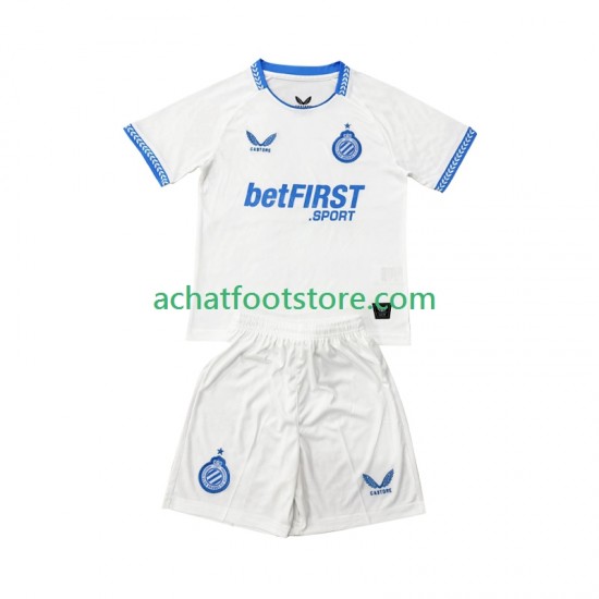 Maillot Club Brugge Extérieur Tenue pour Enfant 2025-2026 Manche Courte