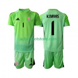 Maillot Costa Rica Keylor Navas 1 Gardien Domicile Tenue pour Enfant 2025 Manche Courte Maillot Costa Rica Keylor Navas 1 Gardien Domicile Tenue pour Enfant 2025 Manche Courte